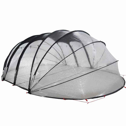 Tenda da piscina a cupola Trasparente 640 x 432 x 205 cm PVC | homemem39
