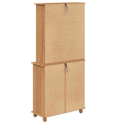 Gabbia ASKIM Cera di Miele 91 x 40 x 200,5 cm Pino massello - homemem39