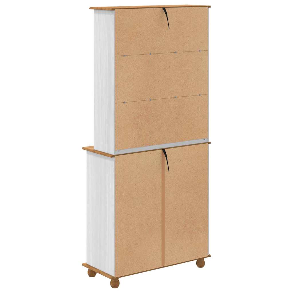 Gabbia ASKIM Bianco 91 x 40 x 200,5 cm Pino massello | homemem39