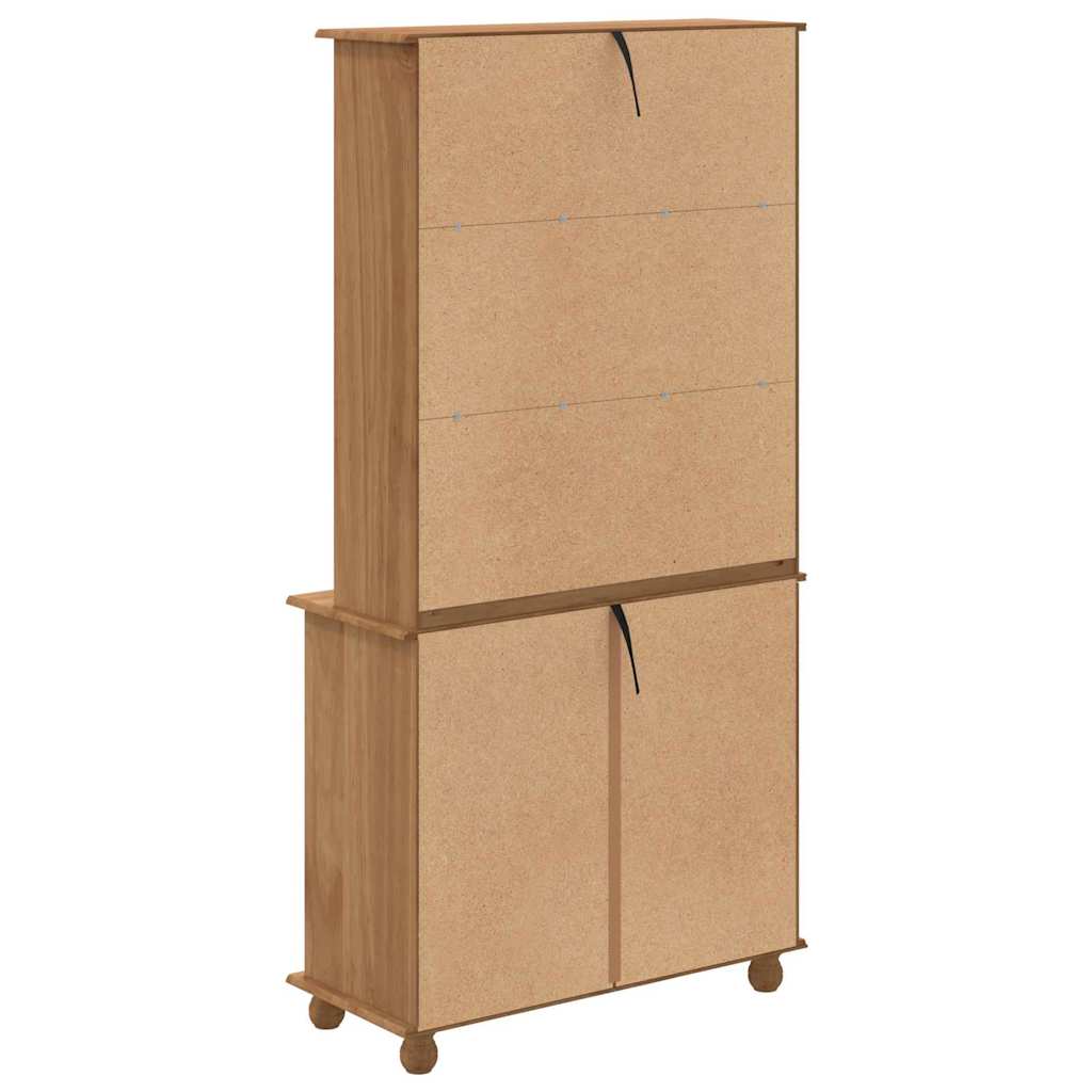 Gabbia con cassetto ASKIM marrone ambrato 91 x 40 x 184 cm