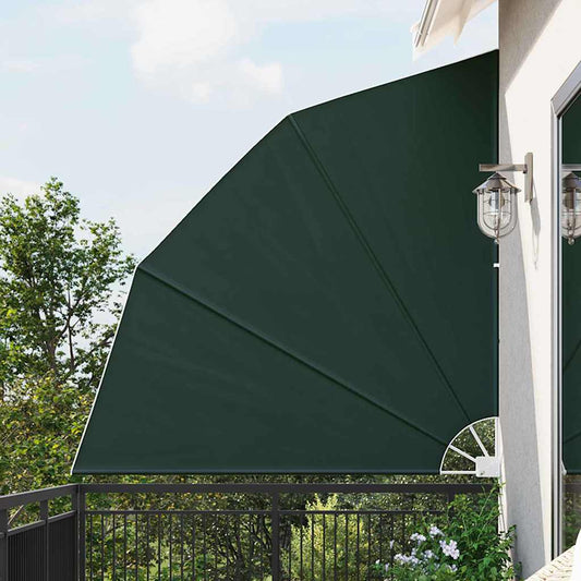 Schermo di Privacy per Balcone Verde scuro 210 x 210 cm Tessuto