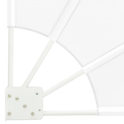 Schermo di Privacy per Balcone Bianco 210 x 210 cm Tessuto