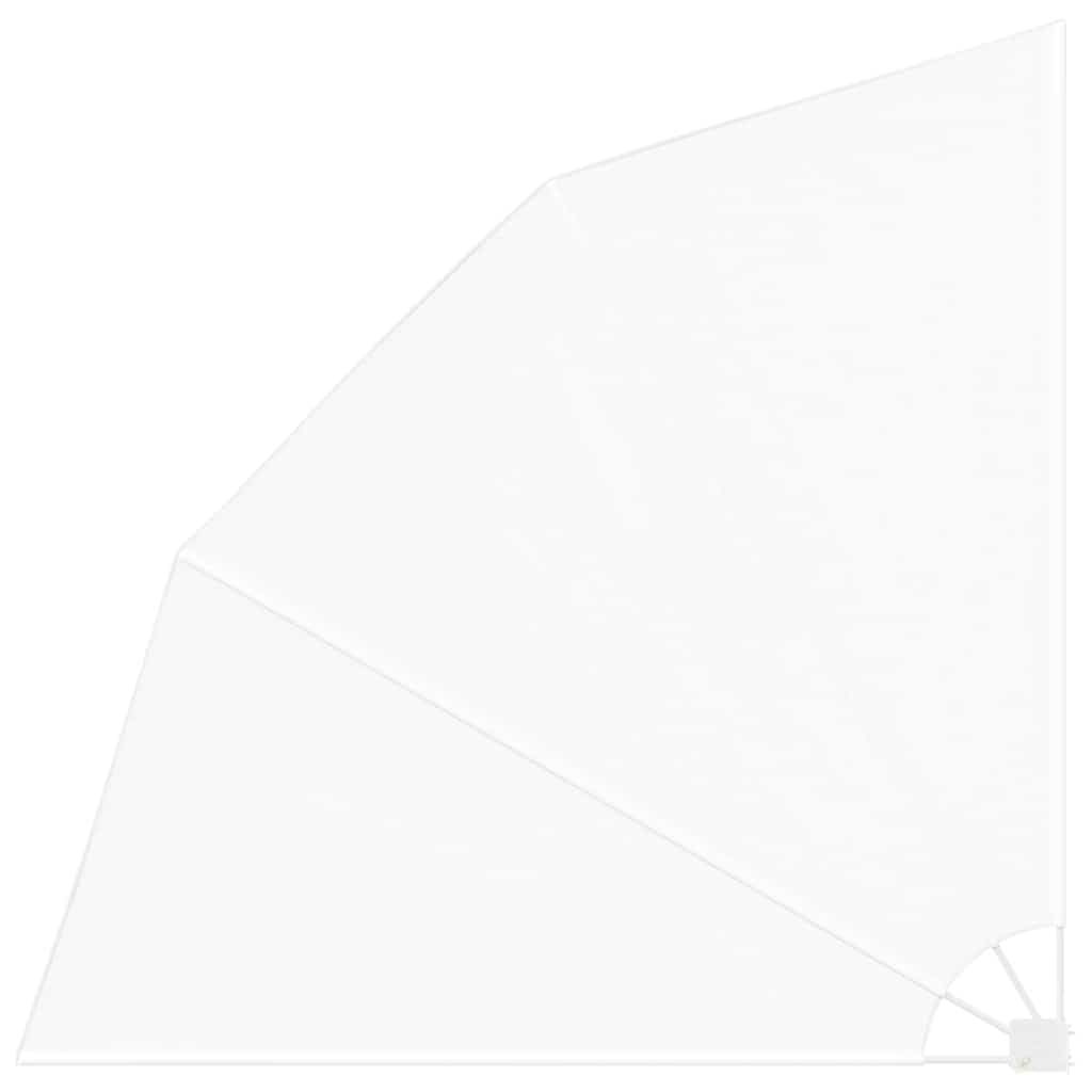 Schermo di Privacy per Balcone Bianco 210 x 210 cm Tessuto