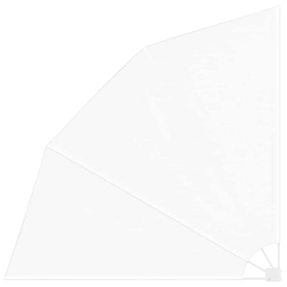 Schermo di Privacy per Balcone Bianco 210 x 210 cm Tessuto