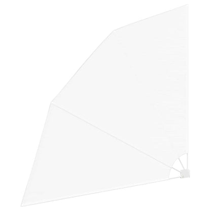 Schermo di Privacy per Balcone Bianco 210 x 210 cm Tessuto