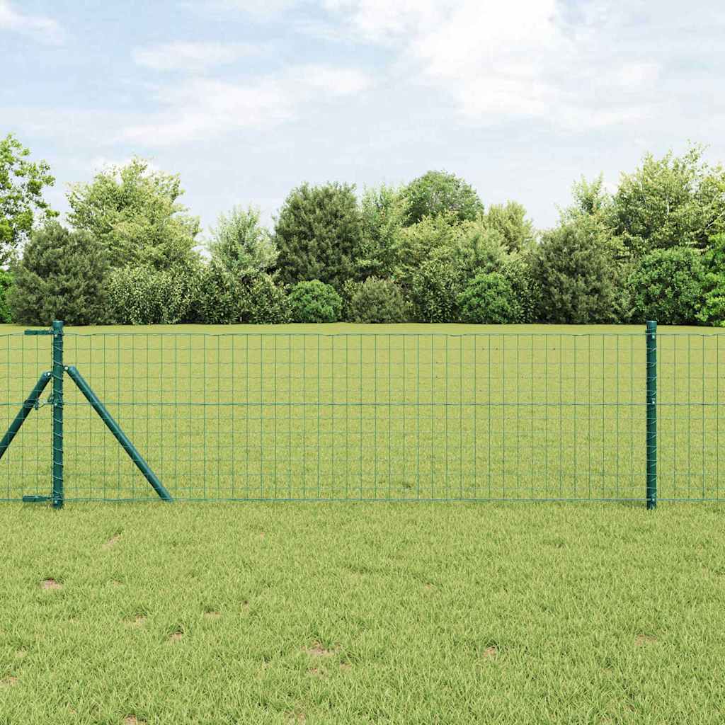 Palo per recinzione interrato 13 pcs Verde