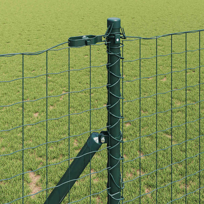 Palo della recinzione 13 pcs Verde Acciaio | homemem39