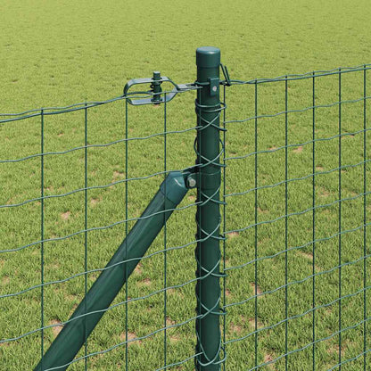 Palo da recinzione con picchetto a terra 13 pz Verde | homemem39