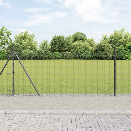 Palo per recinzione con base in cemento 13 pz Grigio | homemem39