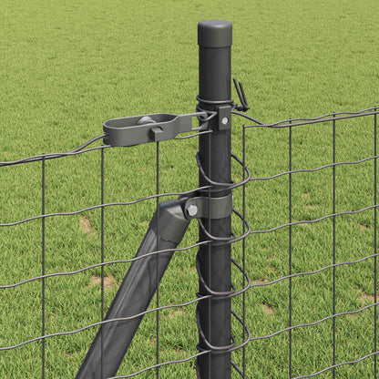 Palo per recinzione con base in cemento 13 pz Grigio | homemem39