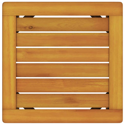 Lettino da sole 2 pcs Marrone Legno di Acacia Massello | homemem39