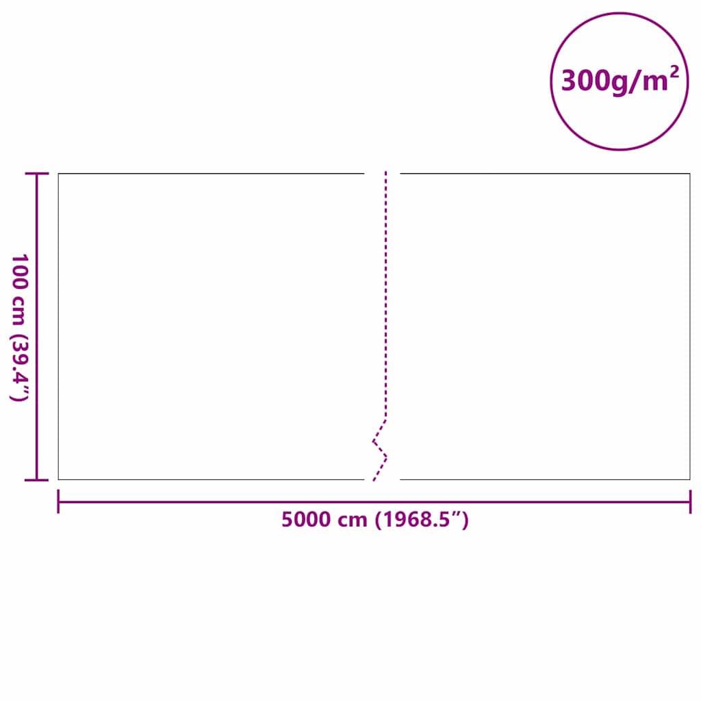 Tessuto per Laghetti Grigio 1 x 50 m Poliestere e Cotone | homemem39