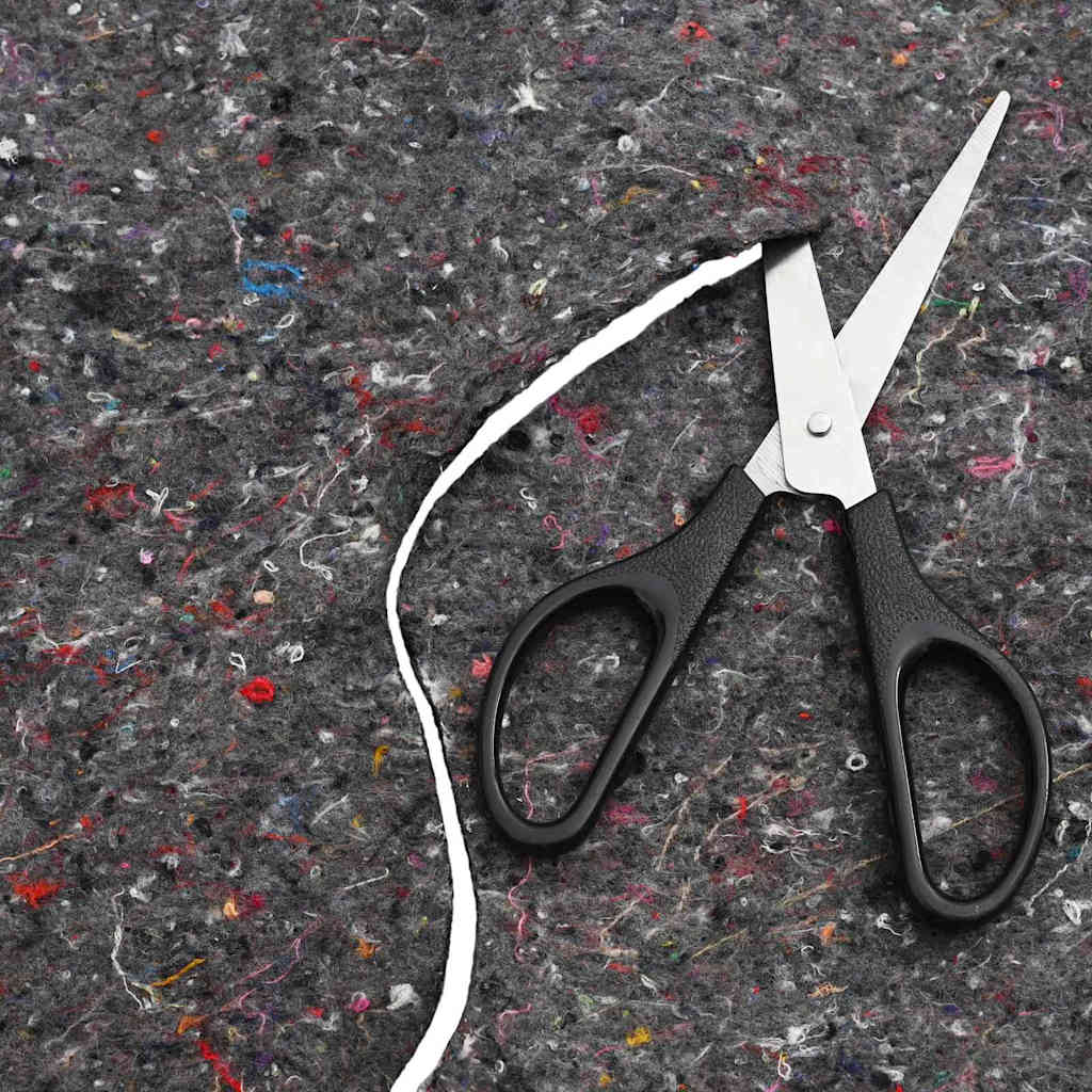 Pile per piscina Grigio 1 x 25 m Poliestere e cotone