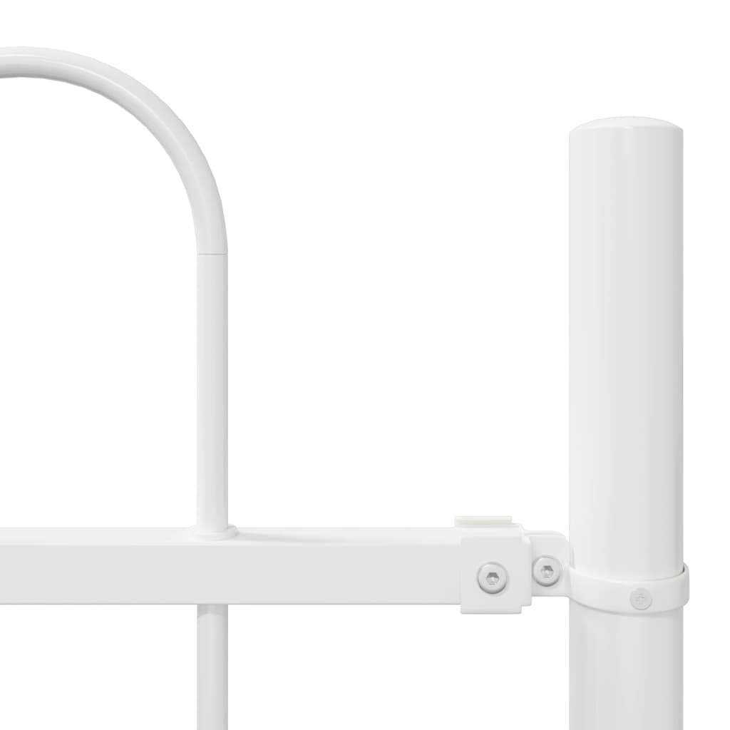 Recinzione per Giardino Bianco 1.7 x 1.2 m