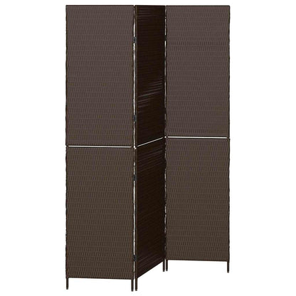 Divider per stanze Marrone 146 x 180 cm polyrattan