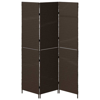 Divider per stanze Marrone 146 x 180 cm polyrattan