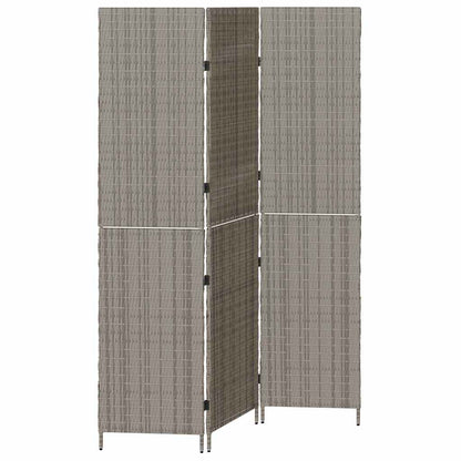 Divider per stanze Grigio 147 x 180 cm polyrattan