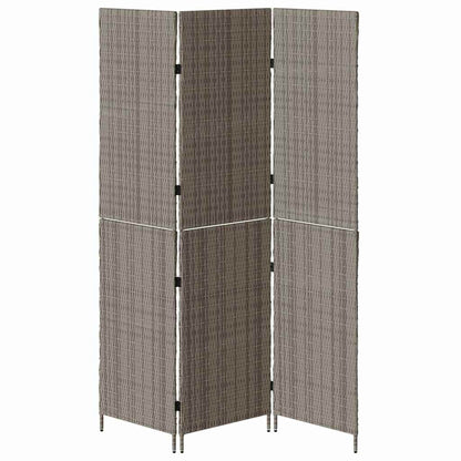 Divider per stanze Grigio 147 x 180 cm polyrattan