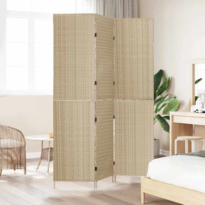 Divider per stanze Beige 147 x 180 cm polyrattan