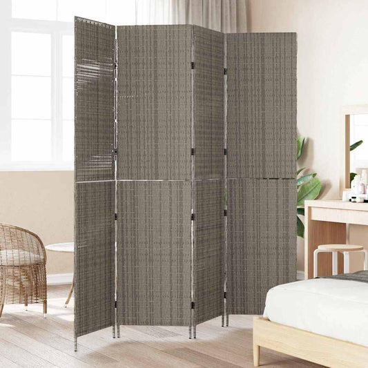 Divider per stanze Grigio 195 x 180 cm polyrattan