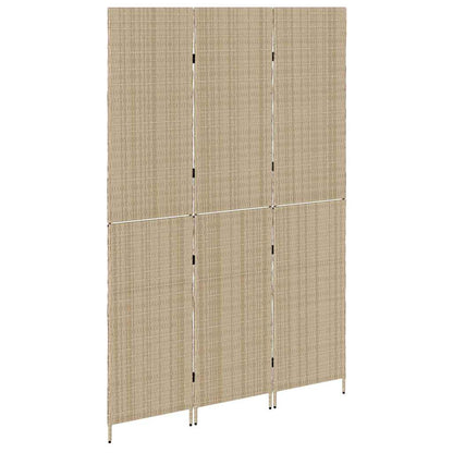 Divider per stanze Beige 146 x 200 cm polyrattan