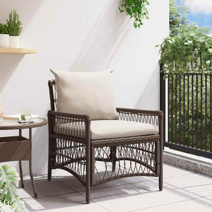 Sedia da Giardino Marrone 60 x 70 x 78cm polyrattan