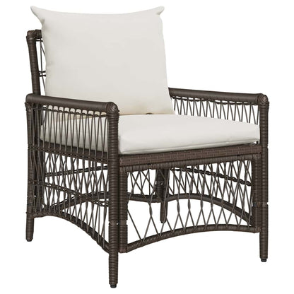 Sedia da Giardino Marrone 60 x 70 x 78cm polyrattan