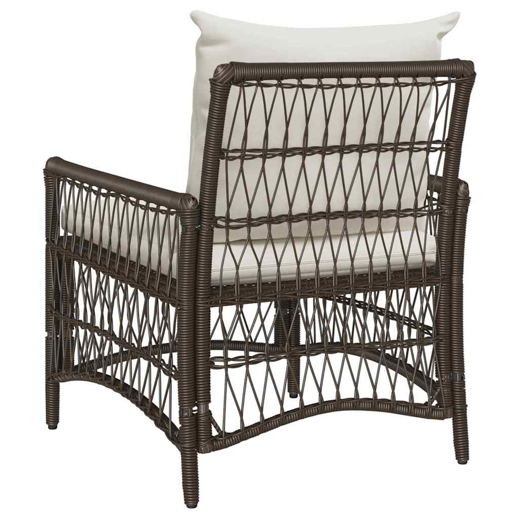Sedia da Giardino Marrone 60 x 70 x 78cm polyrattan