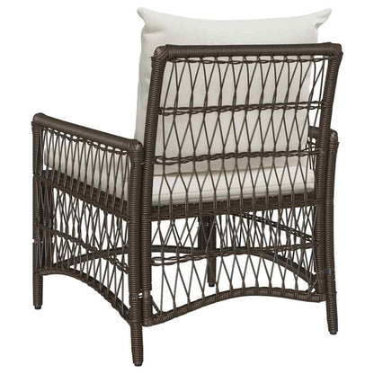 Sedia da Giardino Marrone 60 x 70 x 78cm polyrattan