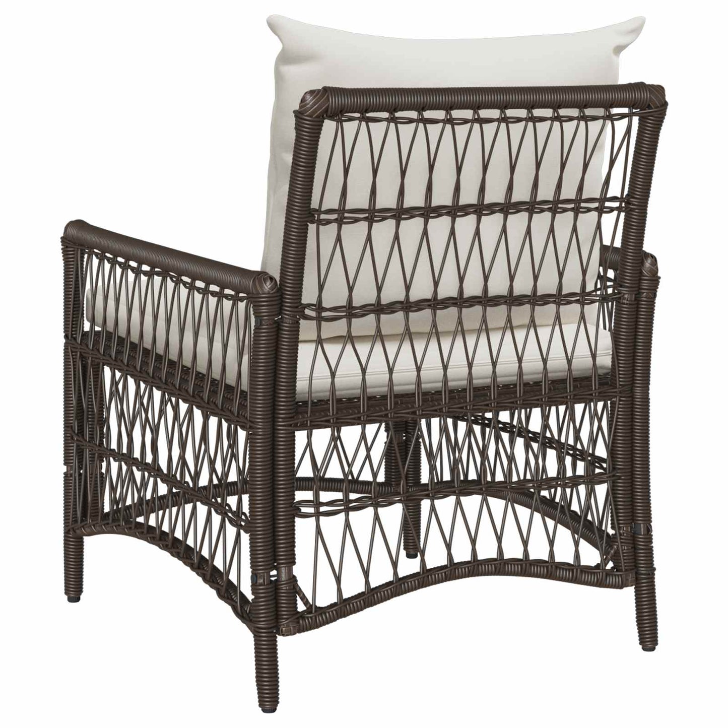 Sedia da Giardino Marrone 73 x 61 x 77 cm polyrattan