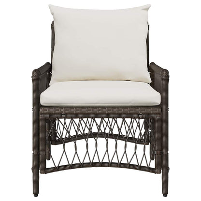 Sedia da Giardino Marrone 60 x 70 x 78cm polyrattan