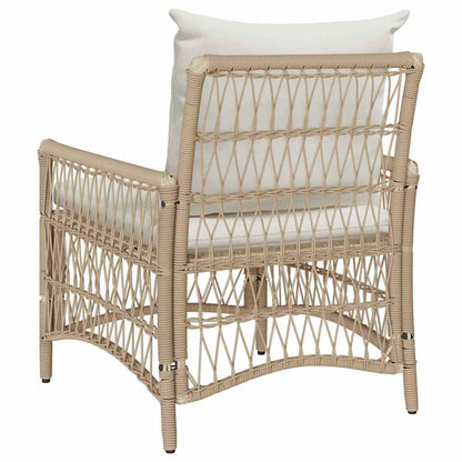 Sedia da Giardino Beige 60 x 70 x 78cm polyrattan