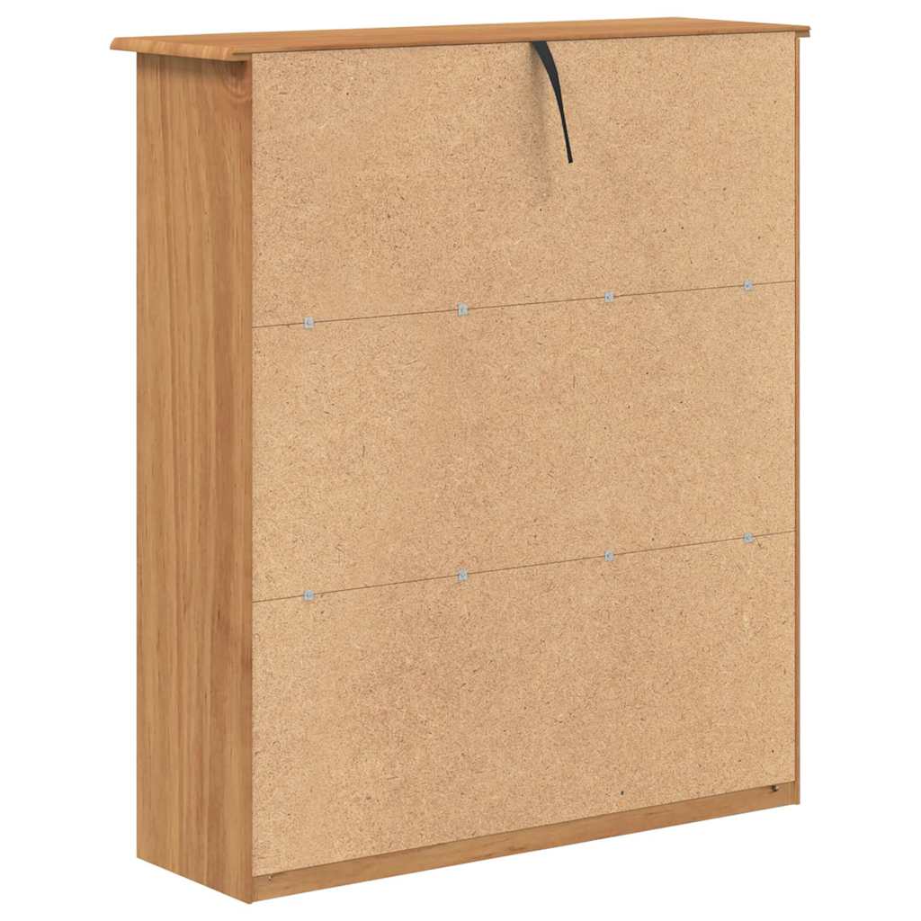 Gabbia ASKIM Marrone 91 x 30 x 104 cm Legno di pino massello - homemem39