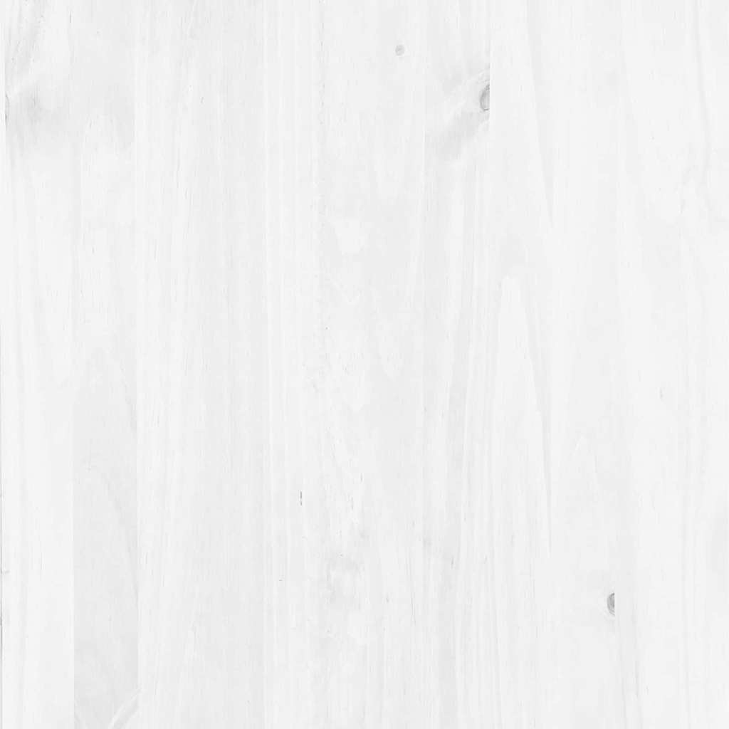 Gabbia ASKIM Bianco 91 x 30 x 104 cm Legno di pino massello - homemem39