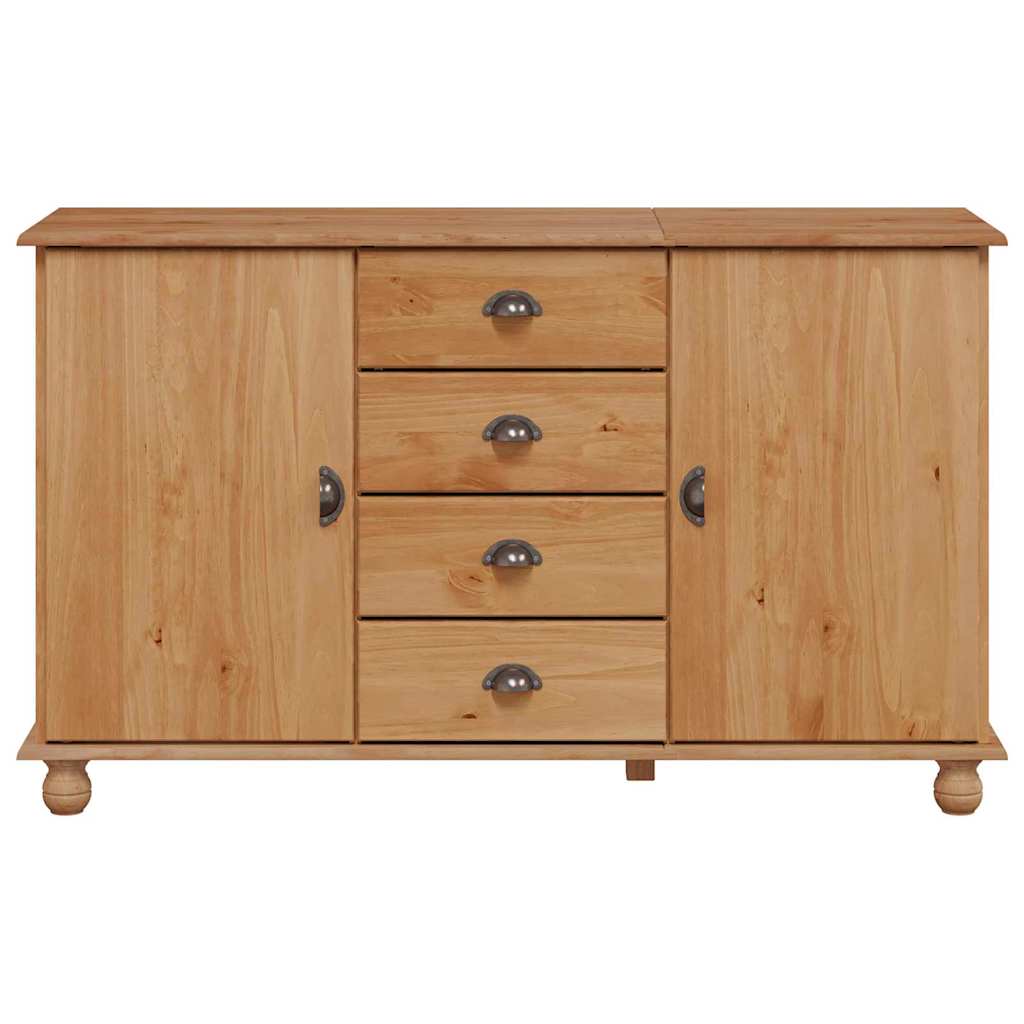 Credenza con cassetto ASKIM Marrone 133.5 x 40 x 79 cm - homemem39