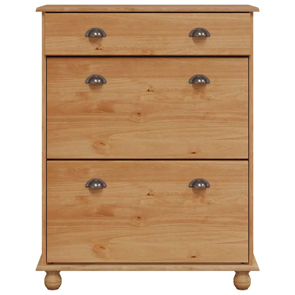 Mobile per scarpe con cassetto ASKIM Marrone 85 x 35 x 108 cm - homemem39