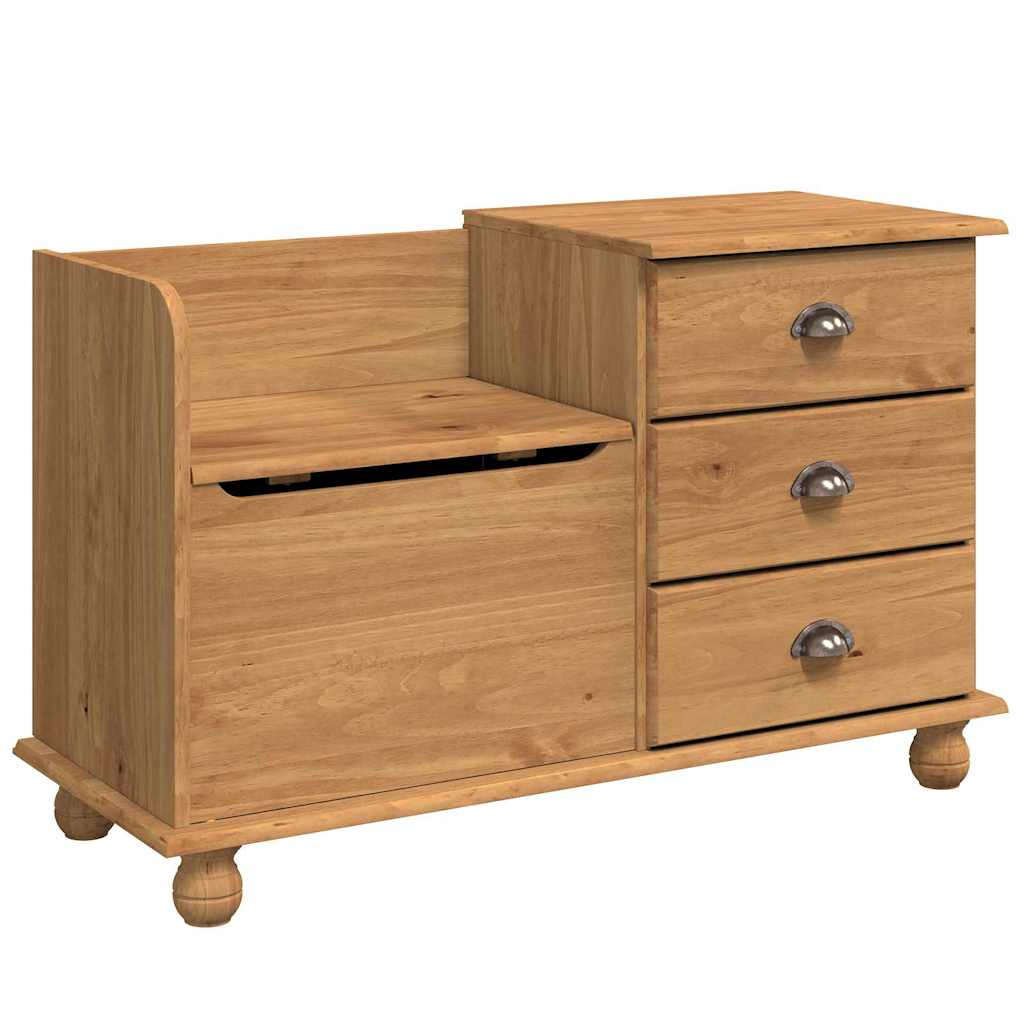 Panchina con contenitore ASKIM Marrone 100 x 39 x 62 cm | homemem39