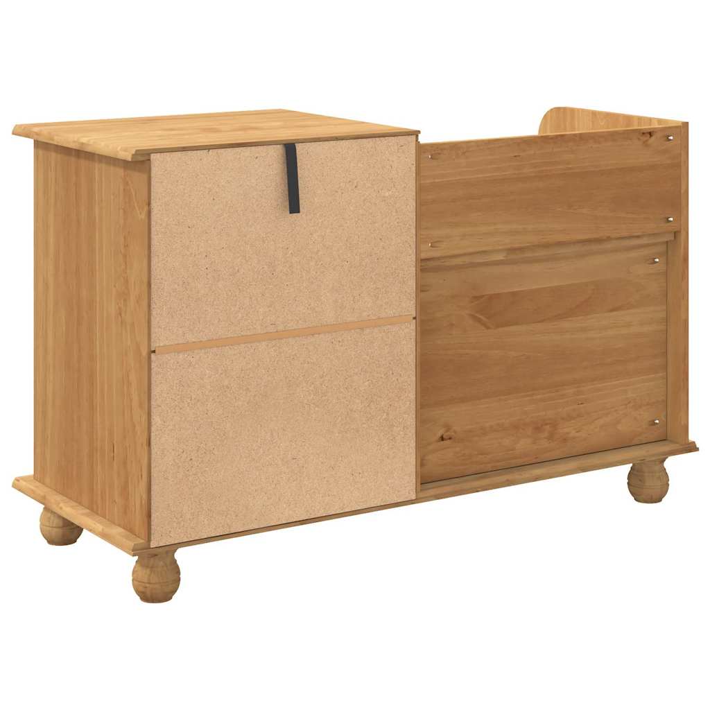Panchina con contenitore ASKIM Marrone 100 x 39 x 62 cm | homemem39