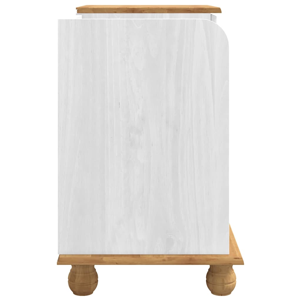 Panchina con contenitore ASKIM Bianco 100 x 39 x 62 cm | homemem39