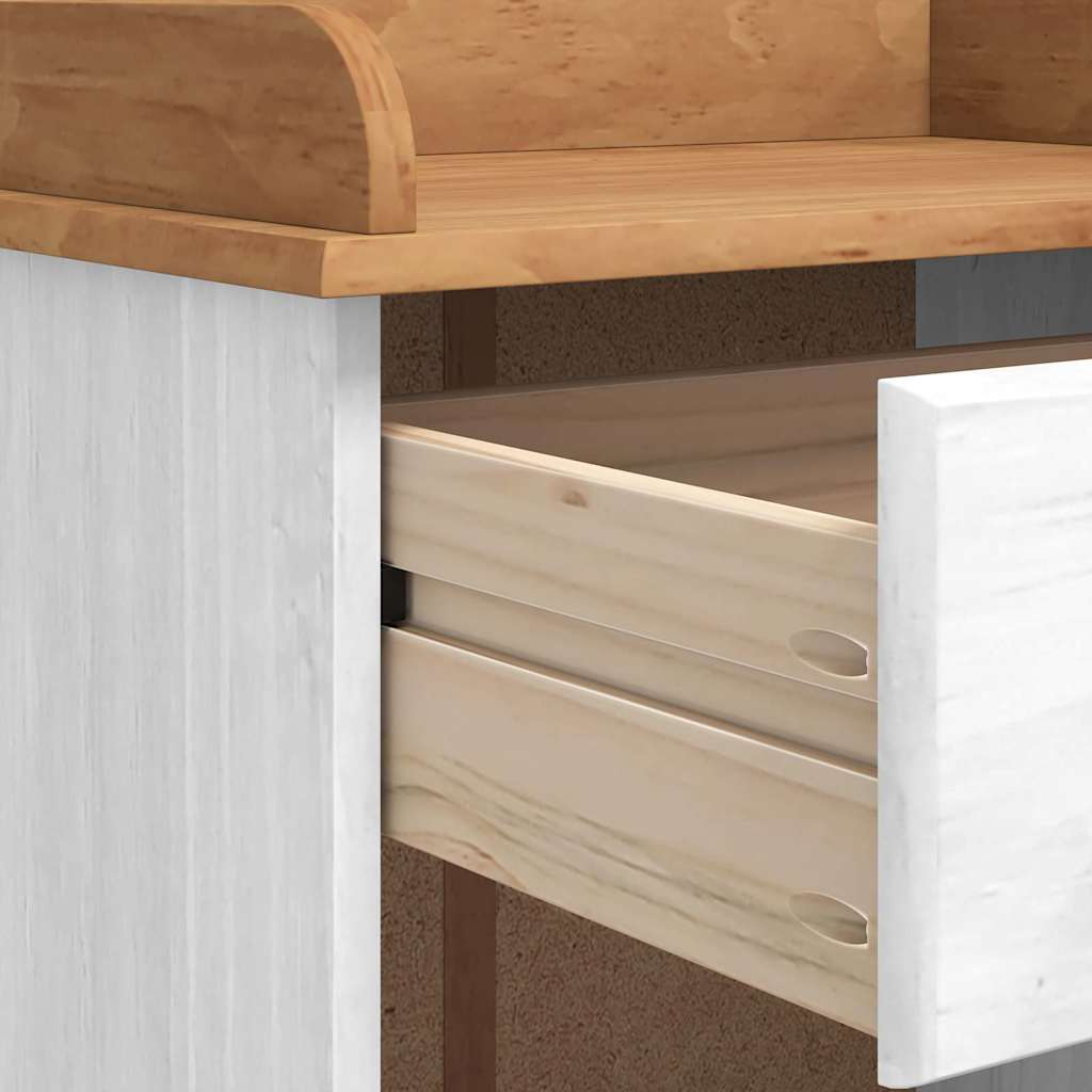 Mobile per vino ASKIM Bianco 57 x 37 x 114 cm