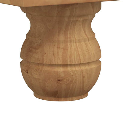 Scrivania ASKIM Marrone 95 x 40 x 75 cm Legno di pino massello