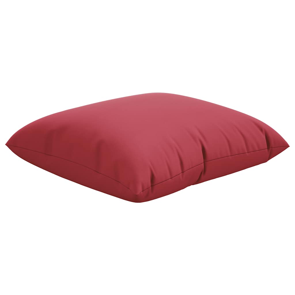 Cuscini per divano 4 pz colore Rosso Vino 60x60 cm in Tessuto | homemem39