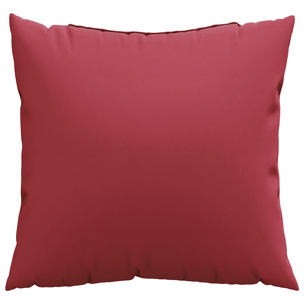 Cuscini per divano 4 pz colore Rosso Vino 60x60 cm in Tessuto | homemem39