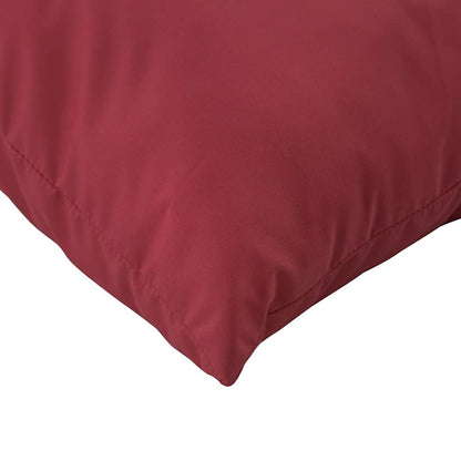 Cuscini per divano 4 pz colore Rosso Vino 60x60 cm in Tessuto | homemem39