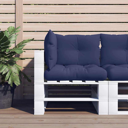 Cuscini per Pallet 3 pz Blu Marino in Tessuto Oxford | homemem39
