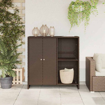 Armadio con archiviazione Marrone 100 x 36 x 102 cm Rattan