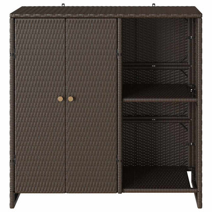 Armadio con archiviazione Marrone 100 x 36 x 102 cm Rattan