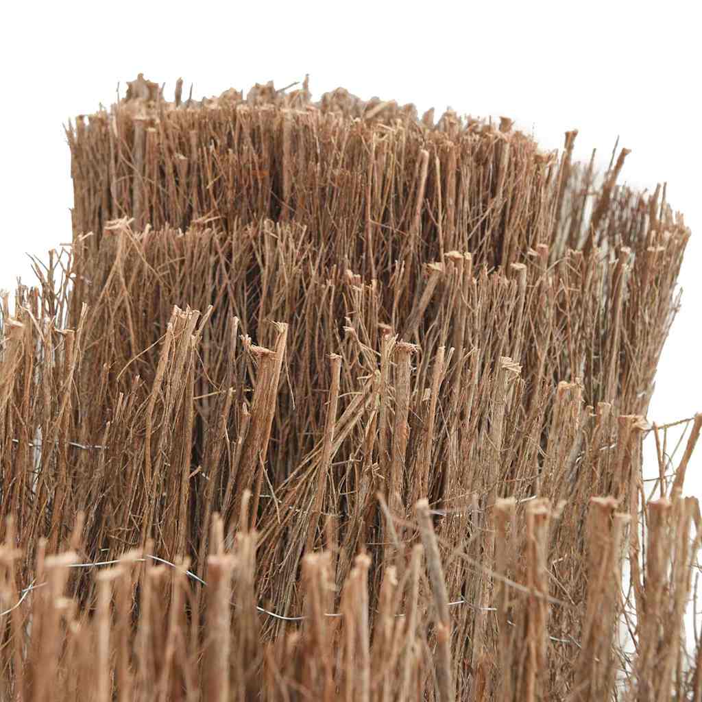 Recinzione in fascine Marrone 600 x 125 cm Ramo di bosco