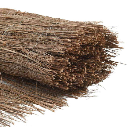 Recinzione in fascine Marrone 600 x 125 cm Ramo di bosco