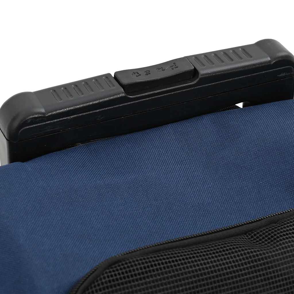 Carrello per animali domestici 3 in 1 Design Blu 48x32x57 cm Tessuto Oxford - homemem39